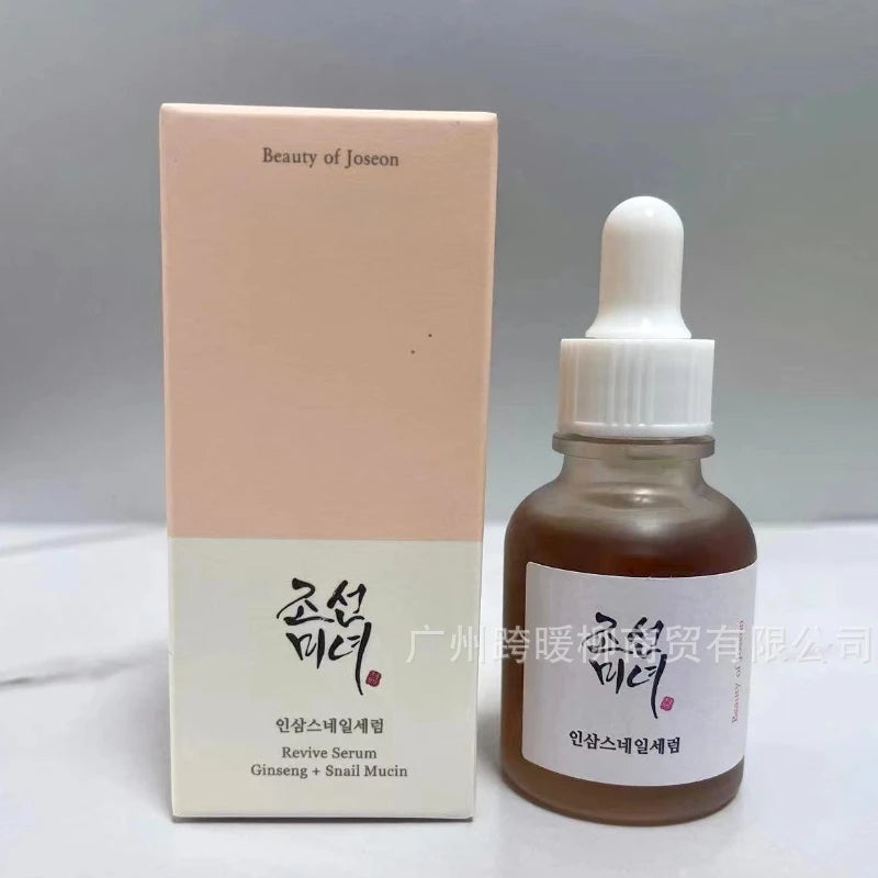 Korean Beauty Ginseng Snail Essence – Brightening & Anti-Aging Facial Essence (30ml)