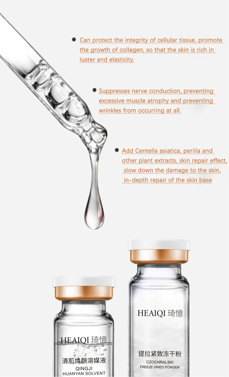 Korean Collagen Hyaluronic Acid Face Mask – Repair, Firming, & Lifting Peptide Essence (5g x 7 bottles)